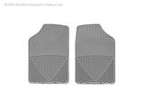 All Weather Floor Mats; Gray; Front;