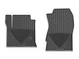 All Weather Floor Mats; Black; Front;