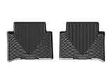 All Weather Floor Mats; Black; Rear;