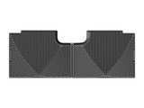 All Weather Floor Mats; Black; Rear;