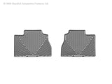 All Weather Floor Mats; Gray; Rear;