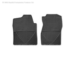 All Weather Floor Mats; Black; Front;