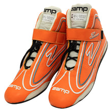 Load image into Gallery viewer, zampShoe ZR-50 Neon Orange Size 9 SFI 3.3/5