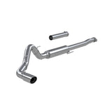 4in. Cat-Back. Single Side Exit. Race Version. Aluminized Steel.