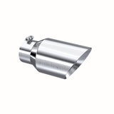 Tip. 6in. O.D. Dual Wall Angled 4in. inlet 12in. length. T304 Stainless Steel.