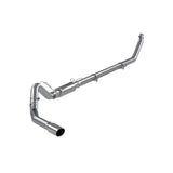 4in. Turbo Back. Single Side Exit. T409 Stainless Steel.