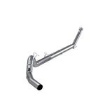 5in. Turbo Back. Single Side Exit. No Muffler. Aluminized Steel.