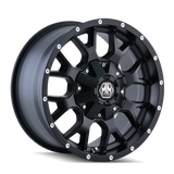 MayhemMAYHEM WARRIOR 8015 MATTE BLACK 20X9 6-135/6-139.7 0MM 106MM